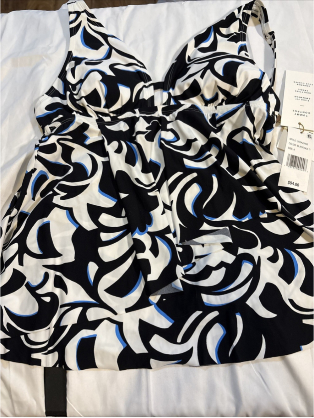 Beyond Control Tankini Size 8